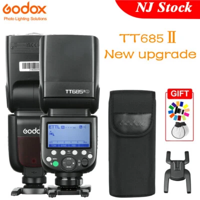 US Godox TT685II-S New Upgrade 2.4G TTL HSS Speedlite Flash Light For Sony+Gift - Image 1 of 4
