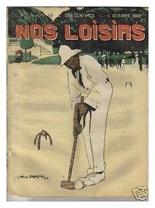 NOS LOISIRS 1908 N° 40    MODE PLACEKOS / ARMEE - Imagen 1 de 1