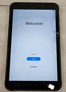 Samsung Galaxy Tab Active 3-(SM-T577U)-64GB (LTE) Black-FOR PARTS - Picture 1 of 4