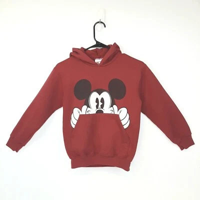 Vintage Walt Disney World Kid’s Mickey Pullover Hoodie Sweatshirt Size Medium - Image 1 of 4