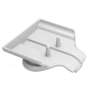 2X Soap Dish Plastic Container Box Bath Shower Dispenser Holder Travel - Picture 1 of 10