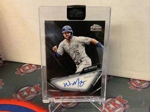 WHIT MERRIFIELD 2021 TOPPS CHROME BLACK BASEBALL AUTO KANSAS CITY ROYALS - Picture 1 of 1