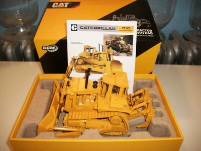 Cat D10 Dozer & 3 Rippers 1:48 By CCM #27 Of 600 W/Box & Certificate - Image 1 of 4