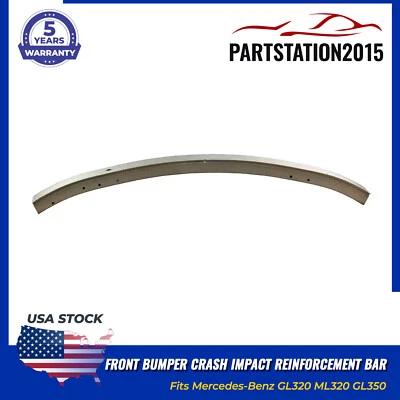 Barra de refuerzo de impacto de choque para parachoques delantero para Mercedes X164 GL450 W164 06-12 Foto 1 de 4