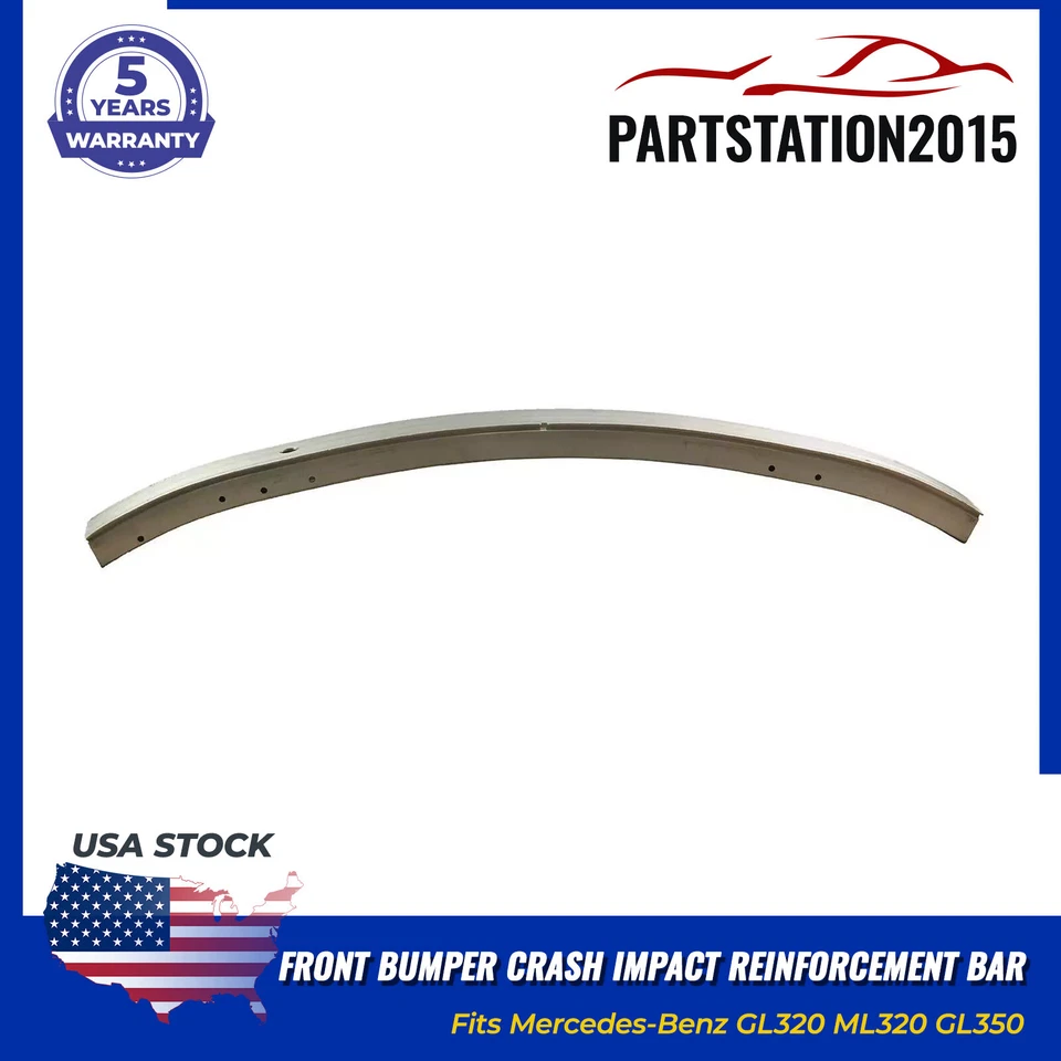 Barra de refuerzo de impacto de choque para parachoques delantero para Mercedes X164 GL450 W164 06-12 Foto 1 de 4