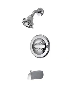 Delta Classic 134900 Shower Chrome Single Handle Lever/Acrylic Knob New Sealed! - Picture 1 of 3