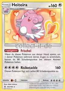 Pokemon 102/145 Heiteira - Holo - Sonne und Mond - Stunde der Wächter - Bild 1 von 1