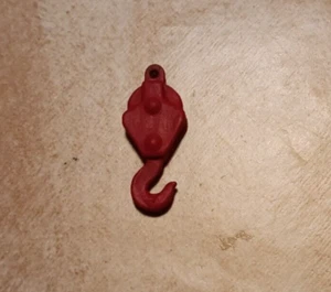 1  Kranhaken Rot lackiert  für den Märklin Drehkran 7051 - Bild 1 von 2