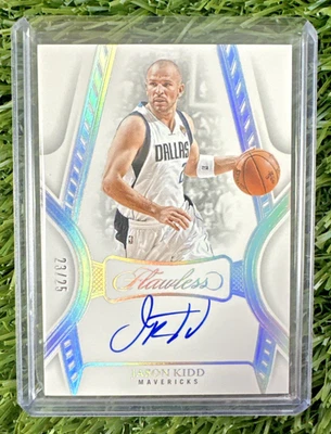 Tarjeta automática Panini impecable Jason Kidd 2024-25/25 SSP Mavs Foto 1 de 2