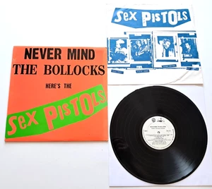 Sex Pistols - Egal die Bollocks Warner Bros Kanada Verdrängung LP mit Innerem - Bild 1 von 2