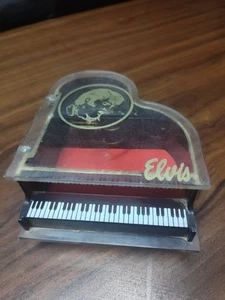 Elvis Presley Piano Music Box w/My Way Vintage - Picture 1 of 17