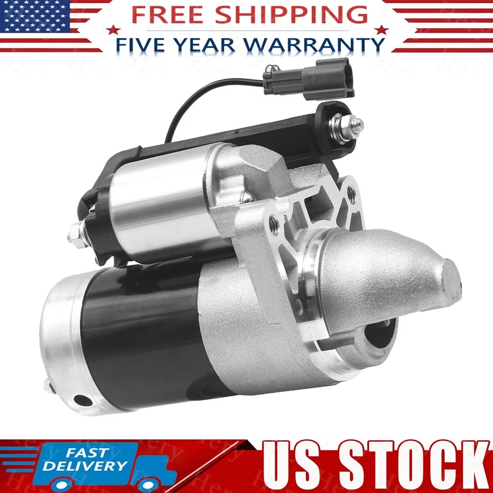 Starter Motor For 2010-2022 Nissan Pathfinder Armada Titan V8 5.6L 12V 2.0KW 9T - Image 1 of 4