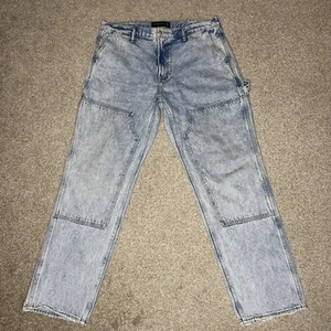 Abercrombie & Fitch 90s Loose Carpenter Jeans Double Knee Herren 36x32 Hummer Loop - Bild 1 von 13