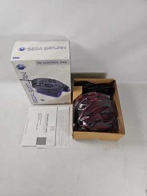 NEW Sega Saturn 3D Control Pad Controller And All Paper Work - Image 1 of 4