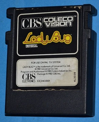Lady Bug - CBS Coleco Vision - Immagine 1 di 3