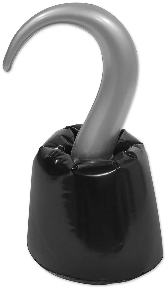 Inflatable Pirate Hook of Size 12½" for Halloween - Beistle - Image 1 of 1