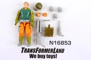 Captain Grid Iron v1 1990 100 % completo GI Joe ARAH - Imagen 1 de 3
