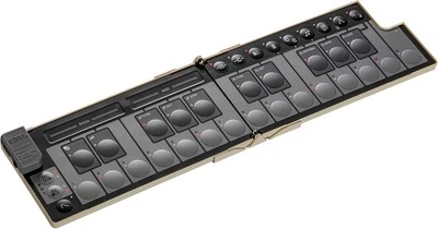KORG nanoKEY Fold Sand Beige Foldable Midi Keyboard Controller Brand New - Image 1 of 4