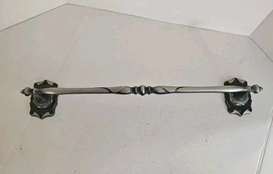 Amerock Carriage House Antique Silver 20 " Towel Bar Gothic - Great Condition! - Picture 1 of 11