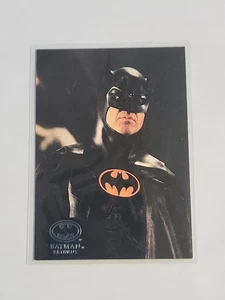 1992 TOPPS BATMAN RETURNS - STADIUM CLUB - BATMAN BLOWS IT - INSERT CARD # A - Picture 1 of 2