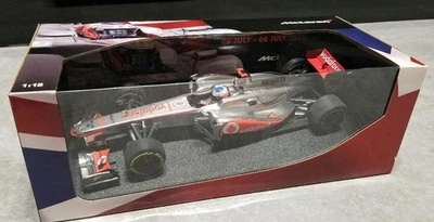 MINICHAMPS 1/18 McLaren MP4-27 Jenson Button Limited Edition 2012 British GP - Immagine 1 di 4