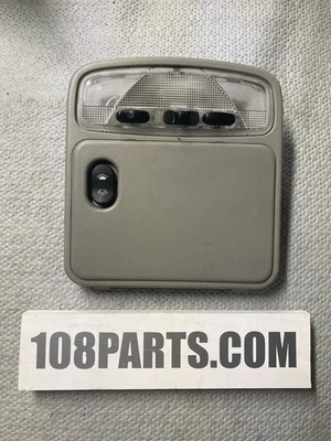 2000 - 2007 年福特福克斯内部顶顶圆顶地图浅灰色带天窗开关原始设备制造商 — 第 1/2 张图片