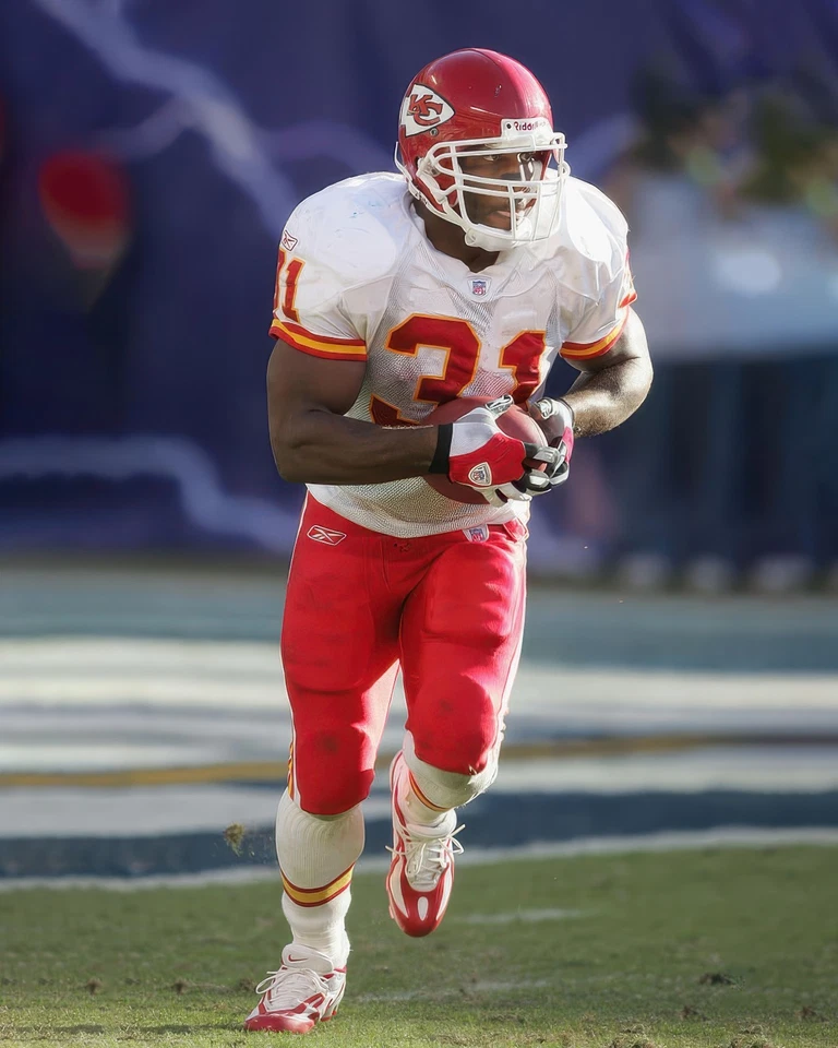 Priest Holmes #31 Kansas City Chiefs NFL 8"X10" Glossy Photo Print 9 Foto 1 de 1