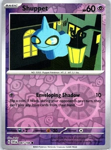 Shuppet 087/198 - Sv01: Scarlet & Violet Base Set Reverse Holo (NM) - Picture 1 of 2