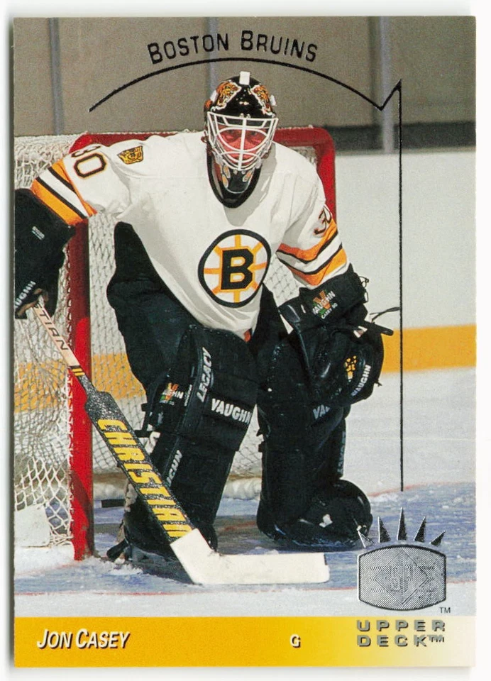 1993-94 Jon Casey Upper Deck SP - Boston Bruins - Image 1 of 2