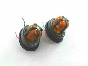 FIT FOR FORD JEEP WILLYS PARKING LIGHT PAIR WITH GRILL - Picture 1 of 3