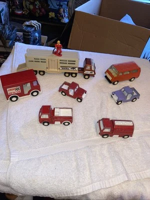 Lote de 7 vehículos de juguete TOOTSIETOY Buddy L y TONKA. Usado. Piezas raras. Foto 1 de 4