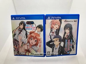 PSVITA My Teen Romantic Comedy SNAFU 2-Game Set Sony PlayStation Vita Excellent - Picture 1 of 4