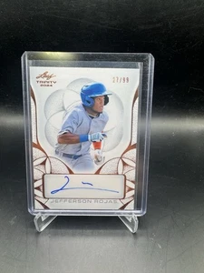 2024 Leaf Trinity Jefferson Rojas Copper Autograph /99 - Picture 1 of 2