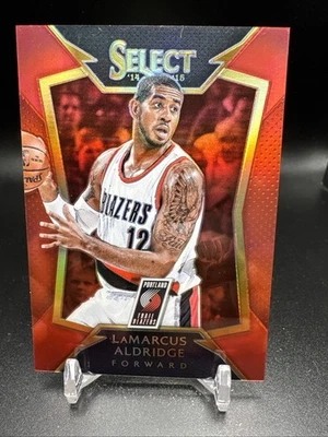 2014 Panini Select Red Prizms #6 Lamarcus Aldridge /149 - Image 1 of 2