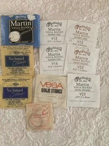 Vtg Banjo Strings Lot Of 9 - Picture 1 of 1