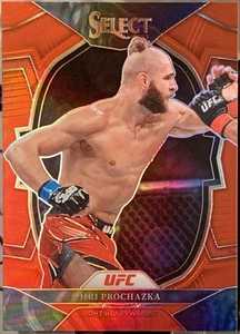 2023 Panini Select UFC Jiri Prochazka Concourse #46 Red Prizm 68/175 - Picture 1 of 2