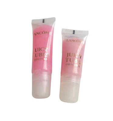 Lancome Juicy Tubes Lip Gloss Lot Marshmallow Electro 7ml & Miracle 10ml New - Image 1 of 4