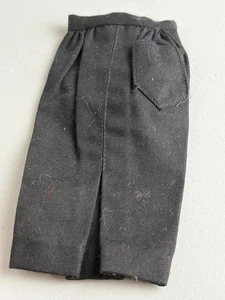 Vintage 62' Barbie PAK Black Cotton Sheath Pencil Skirt - Bild 1 von 3