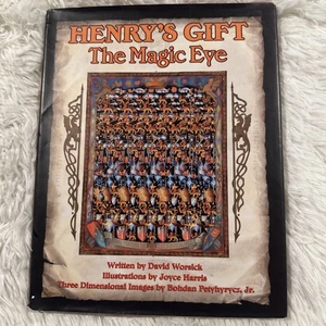 Henry's Gift The Magic Eye Book 90s Three Dimensional Images - Imagen 1 de 8