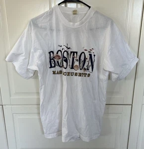 Maglietta Boston Massachusetts Destinazione L - Foto 1 di 5