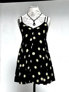 BRANDY MELVILLE Sun Dress OS Daisy Babydoll Cottage Core boho  Strappy Feminine - Picture 1 of 9