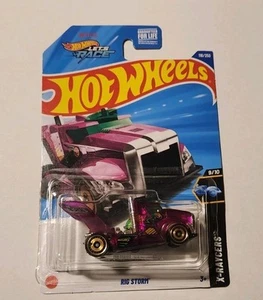 2025 Hot Wheels Treasure Hunt Rig Storm 110/250 X-Raycers 9/10 Error - Picture 1 of 4