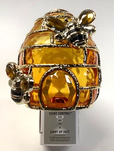 Bath & Body Works Alveare a nido d'ape 3 controllo profumo spina luce notturna ambra 🐝 - Foto 1 di 11