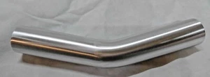 30 Degree Aluminium Intercooler pipework Satin Brushed intake boost - Picture 1 of 1