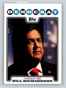 2008 Topps Campaign 2008 #C08-BR Bill Richardson - Bild 1 von 2