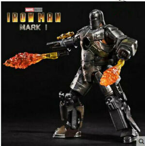 ZD TOYS IRON MAN Mark VII MK1 Marvel Avengers 7" Action Figure Toys Gifts