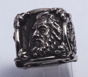 Movses Khorenatsi Sterling Silver Ring - Picture 1 of 5