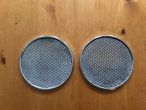 Porsche 356 Pair of Chrome Speaker Grille Covers - Picture 1 of 3