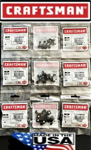 45 CRAFTSMAN 1/4" 3/8" 1/2" BLACK REPLACEMENT SOCKET STUDS RACK RAIL CLIPS USA - Picture 1 of 1