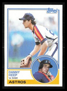 Danny Heep 1983 Topps #538  Houston Astros